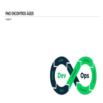 Webinar DevOps - Encontros Ágeis