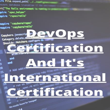 DevOps Certification