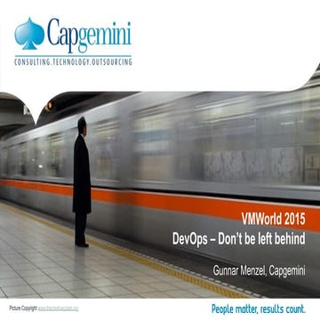 DevOps – Don’t Be Left Behind