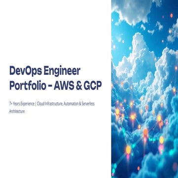 Autonomous Cloud Operations for AWS | PDF