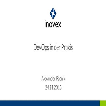 DevOps in der Praxis