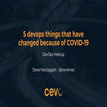 5 DevOps things that have changed because of COVID-19
