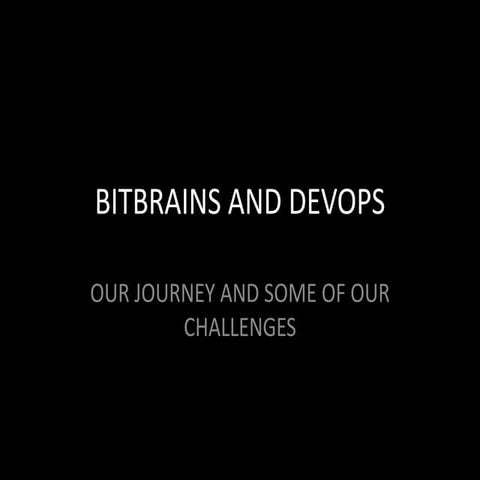 Dev ops at bitbrains