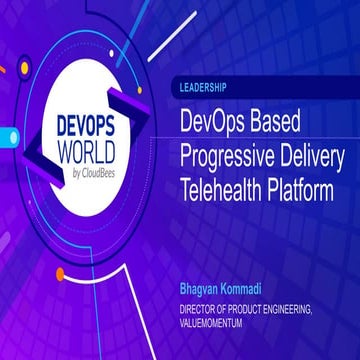 Devops based progressive delivery finalized