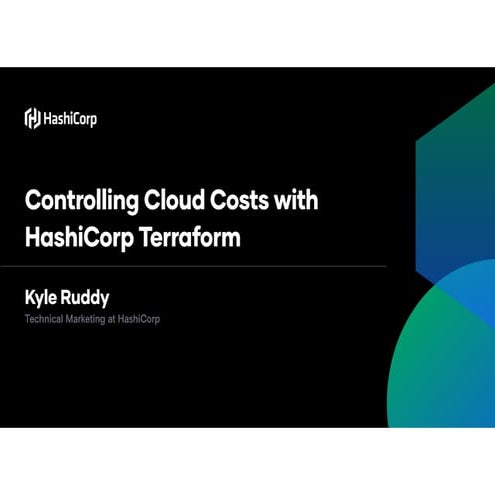 Controlling Cloud Costs with HashiCorp Terraform