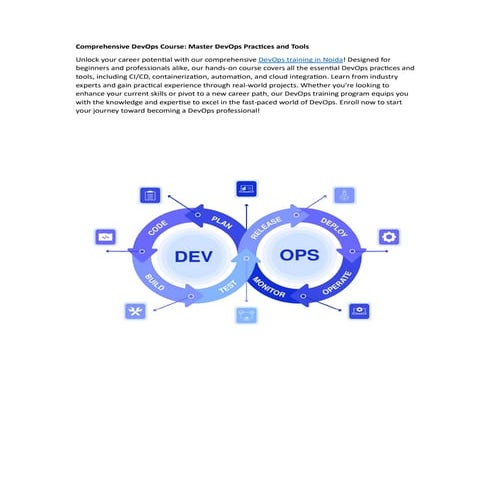Comprehensive DevOps Course: Master DevOps Practices and Tools | PDF