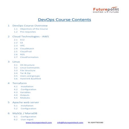 DevOps Course Contents.docx