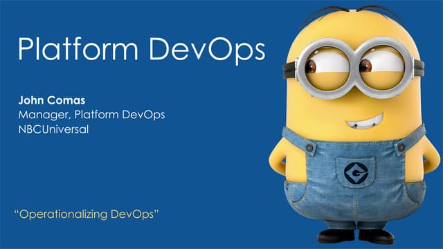 Efficient DevOps:  Standardizing Chaotic Culture at NBCUniversal