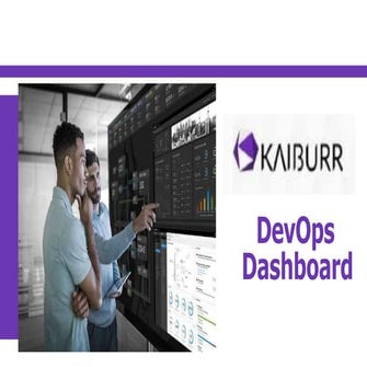Kaiburr devops as a service