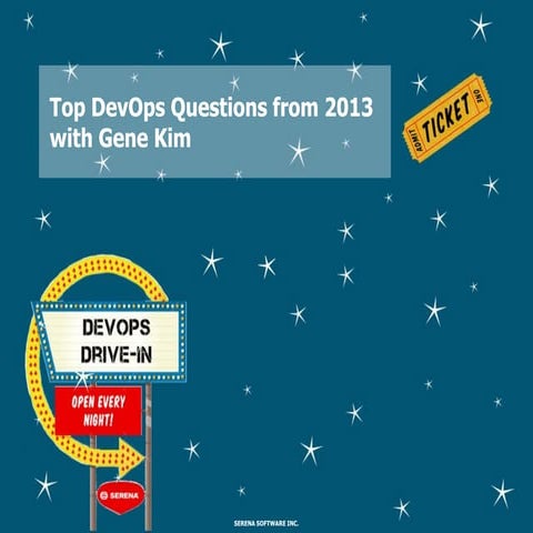 DevOps Frequently Asked Questions of 2013 with Gene Kim and Jonathan Thorpe (...
