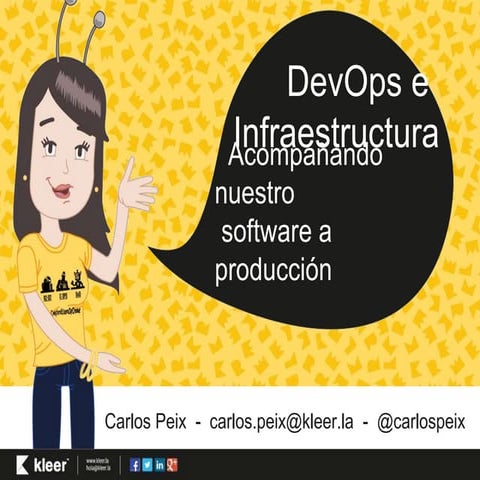 Dev ops e infraestructura – acompañando nuestro software a producción