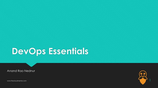 Dev ops essentials v2