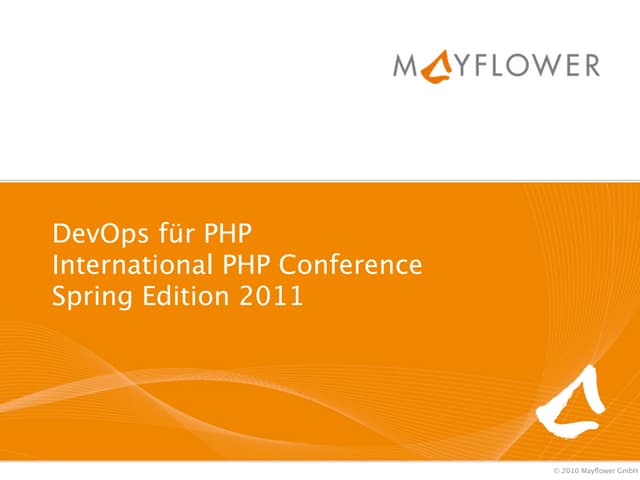 Dev ops für php