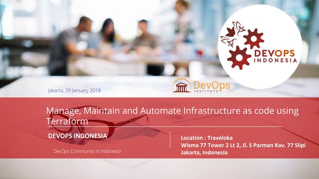 DevOps Indonesia #3 - Infrastructure as Code using Terraform