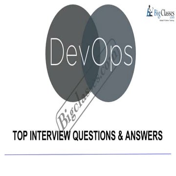 Devops interview questions 1 www.bigclasses.com