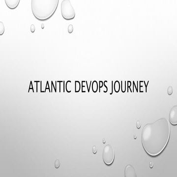 DevOps Journey of Foundational Services at Haufe