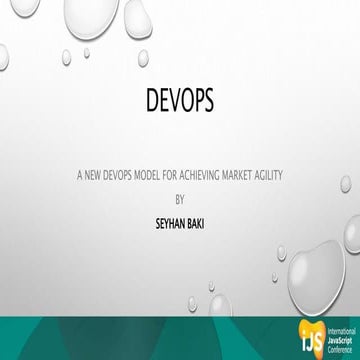 CALMSLI DevOps Model for Market Agility