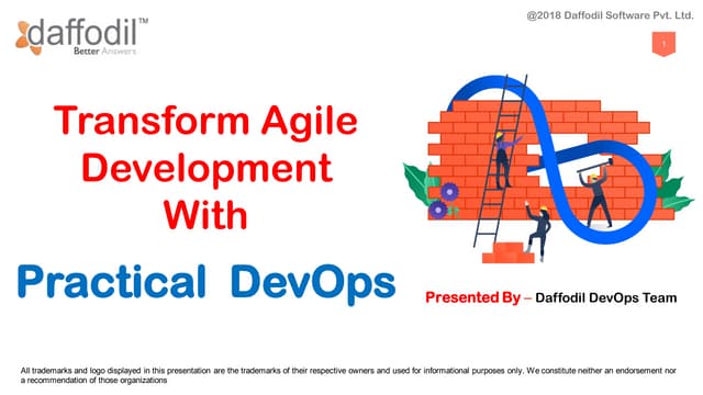 Transform Agile Development With Practical DevOps