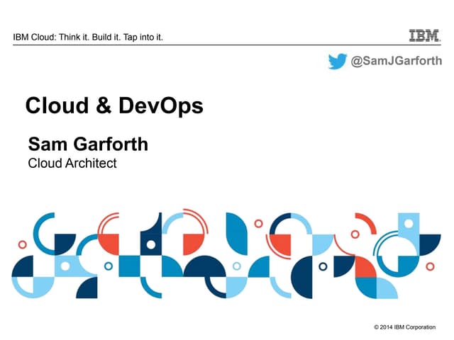 Cloud With DevOps Enabling Rapid Business Development