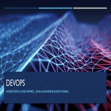 introducción a devops (desarrollo y despliegue continuo) presentacion.pptx