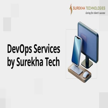 DevOps Services by Surekha Technologies.