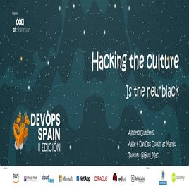 DevOps Spain 2019. Alberto Gutiérrez-Mango