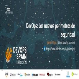 DevOps Spain 2019. Javier Hijas-Check Point