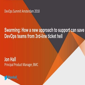 Swarming: How a new approach to support can save DevOps teams from 3rd-line t...