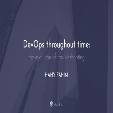 DevOps throughout time