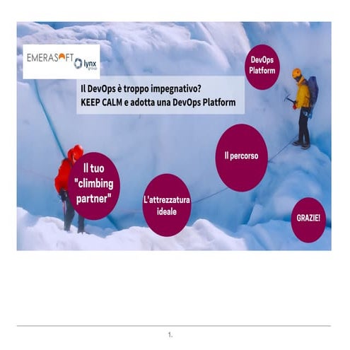 Il DevOps è troppo impegnativo? Keep calm e adotta una DevOps Platform