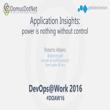 Microsoft Application Insights