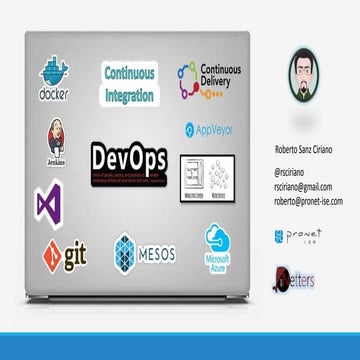 DevOps y Continuos Delivery con Visual Studio Team Services y Azure Container...