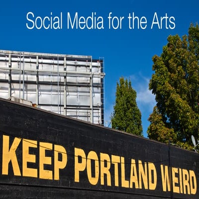 DeVos Portland Arts Orgs on Social Media