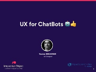 UX Design for ChatBots