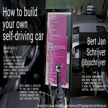 Devoxx BE 2016 - How to build your own self-driving car
