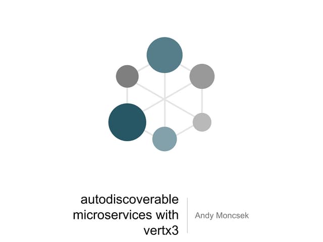 autodiscoverable microservices with vertx3
