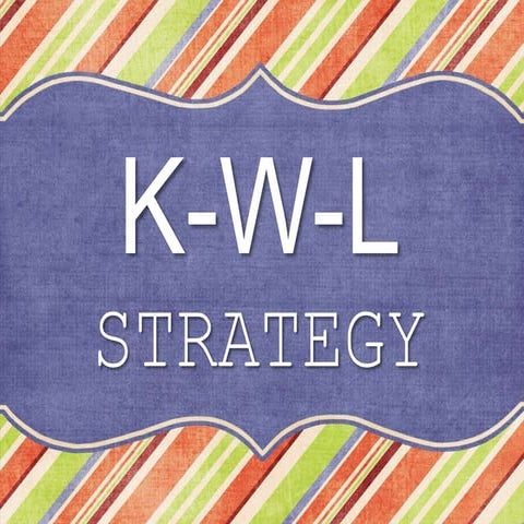 K-W-L Strategy