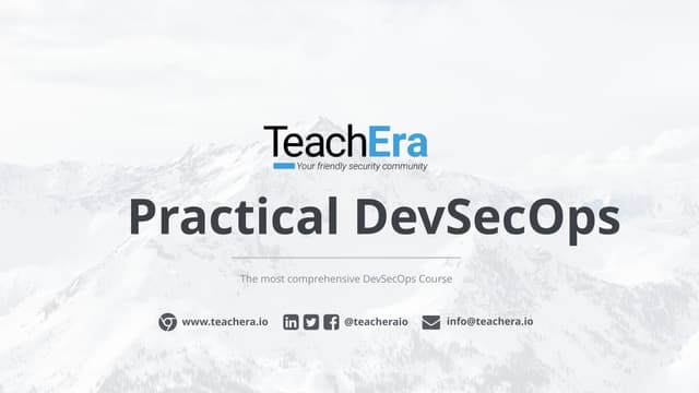 Practical DevSecOps Course - Part 1