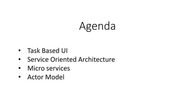 Magento Developer Talk. Microservice Architecture and Actor Model