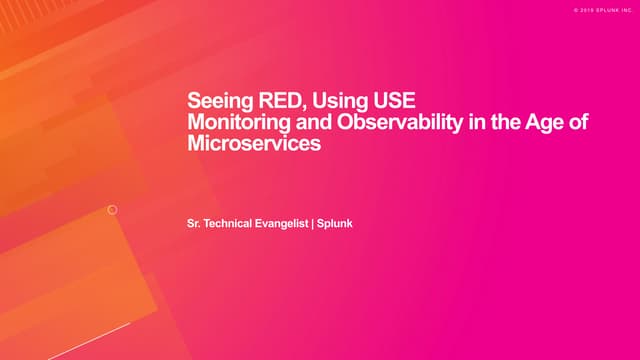 Seeing RED: Monitoring and Observability in the Age of Microservices