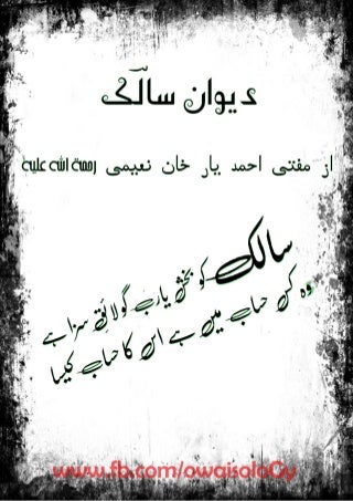 Deewan e Salik دیوان سالک