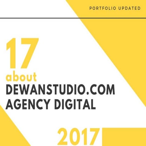 Dewanstudio 2017 portfolio