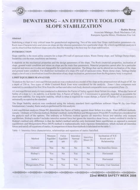 Increase of Lumps Generation by Geo-Mining Study- a Case Study | PDF
