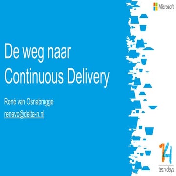 De weg naar Continuous Delivery