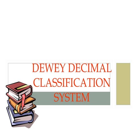 Dewey Decimal Classification