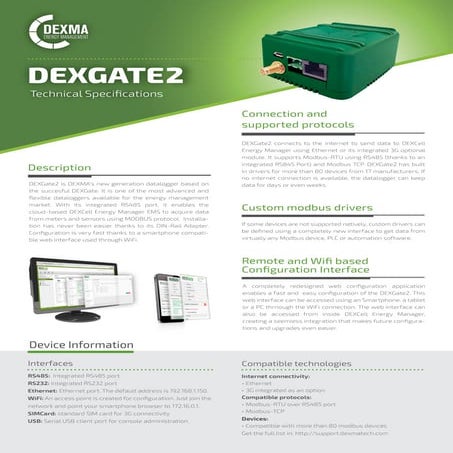 DEXGate2 datasheet