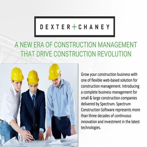 Spectrum® Construction Accounting | PPTX