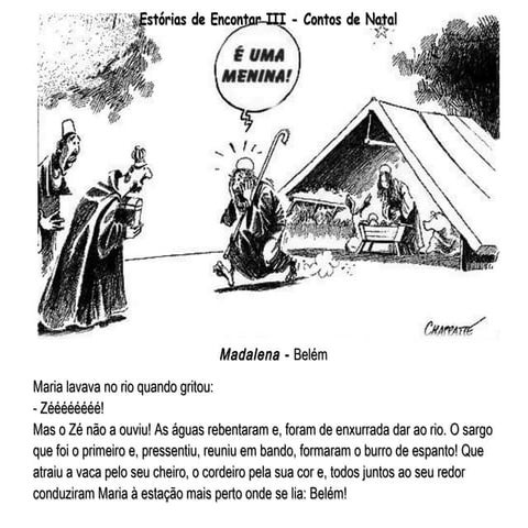 Estórias de Encontar - Conto de Natal - Madalena.