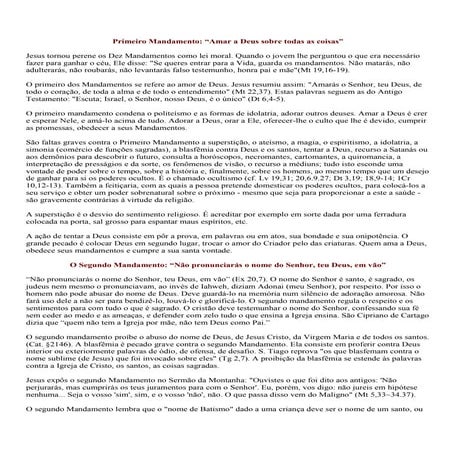 Dez mandamentos