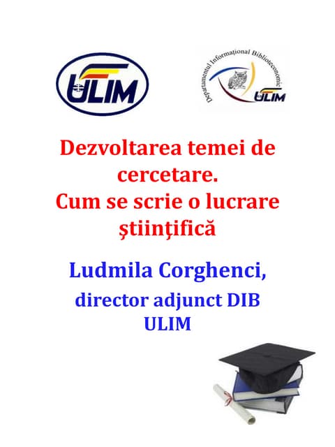 Metodologia Proiectului De Cercetare
